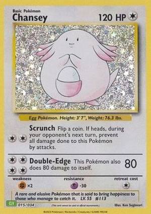 Chansey, Pokemon Card Game Classic, 015/032